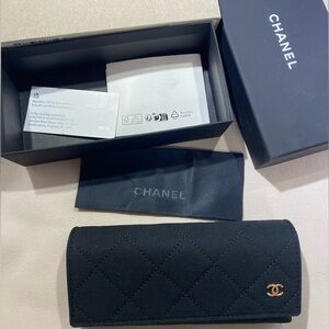 Chanel glasses case set